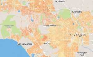 Map Reveals Rooftop Reflectance