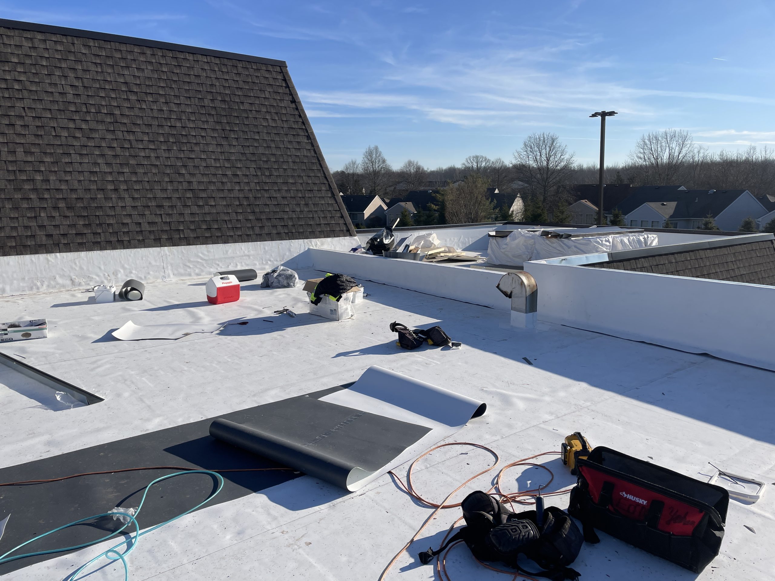 Commercial roofing services