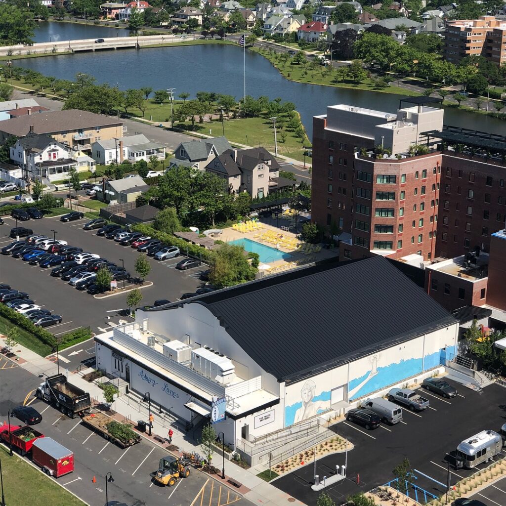 aerial view of roofs in NJ